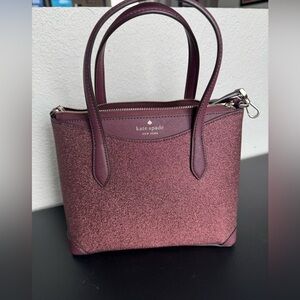 Kate Spade, glitter satchel